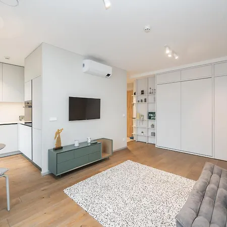 Apartamento New By The River, W-balcony & Ac Vilna