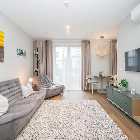 New By The River, W-balcony & Ac By Cohost Apartment Vilnius