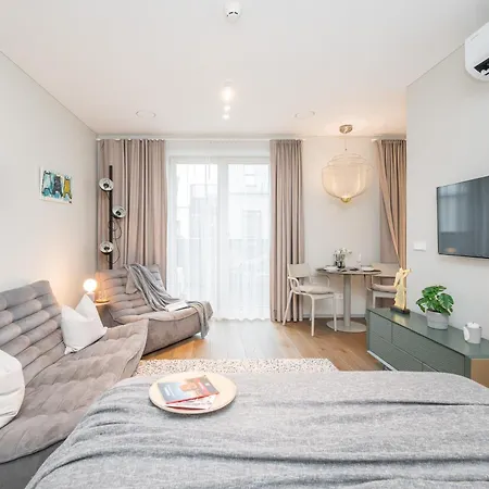 Apartment New By The River, W-balcony & Ac By Cohost Vilnius
